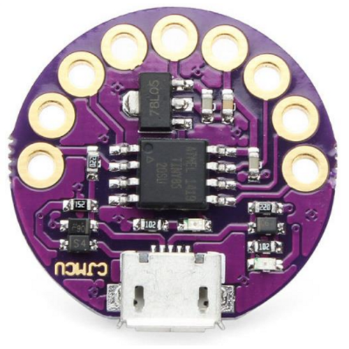 MCU-LilyTiny LilyPad Modl Klon - Attiny 85