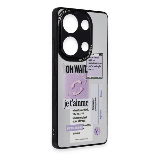 Newface Xiaomi Redmi Note 13 Pro 5G Klf Mirror Desenli Kapak - Mirror - 4