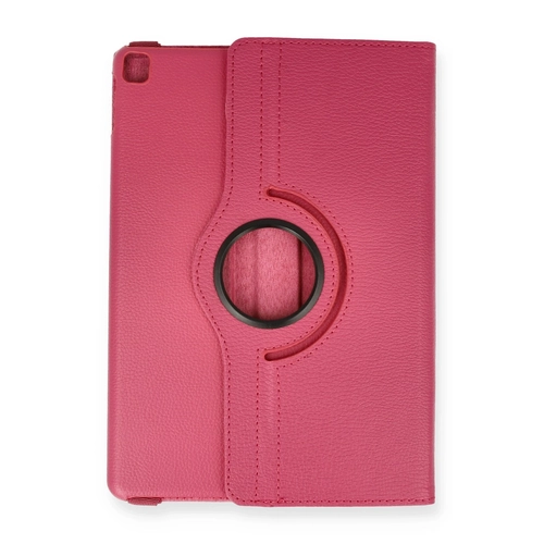 Newface iPad 10.2 (7.nesil) Klf 360 Tablet Deri Klf - Pembe