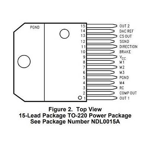 LMD18245 Motor Sürücü Entegresi TO-222-11
