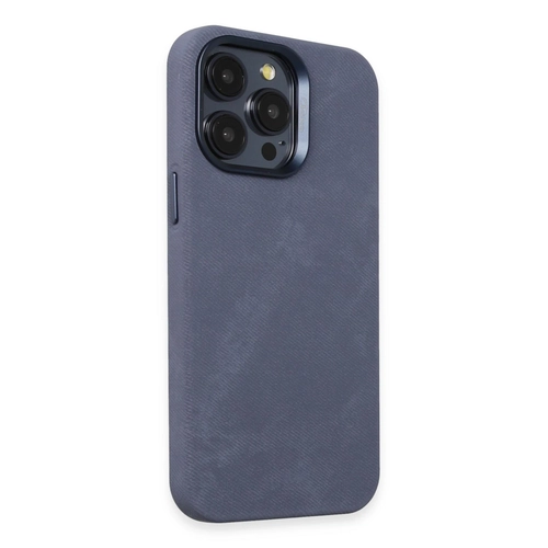 Joko iPhone 15 Pro Max Klf Velvet Magsafe Kapak - Lacivert