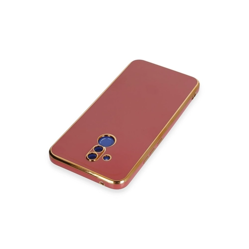 Newface Huawei Mate 20 Lite Klf Volet Silikon - Krmz