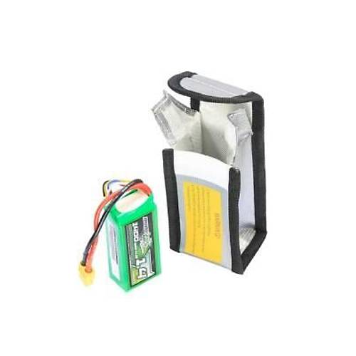 Lipo Pil Yanmaz Koruma antas - 10x8x12cm