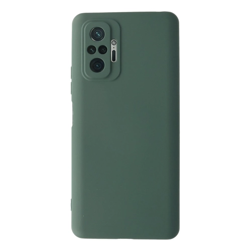 Newface Xiaomi Redmi Note 10 Pro Klf Nano ii Kadife Silikon - Koyu Yeil