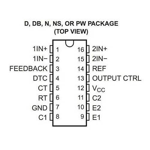 TL494 SMD SOIC-16 Entegre