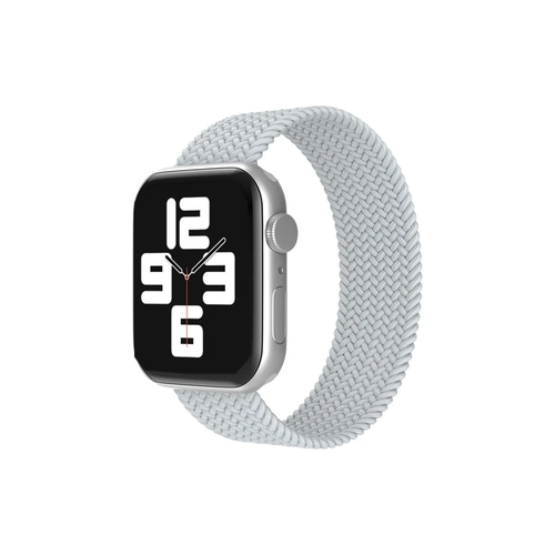 Newface Apple Watch 38mm Ayarl Solo Silikon Kordon - Beyaz