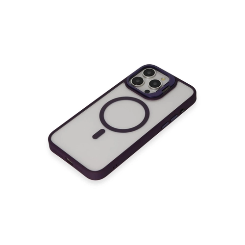 Joko iPhone 14 Pro Klf Roblox Lens Magsafe Standl Kapak - Derin Mor