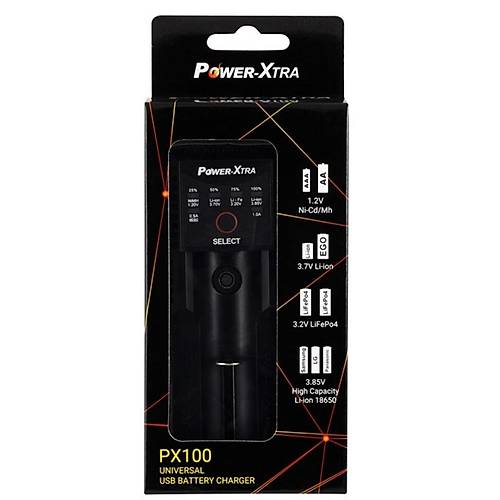 Power-Xtra PX100 18650 arj Cihaz