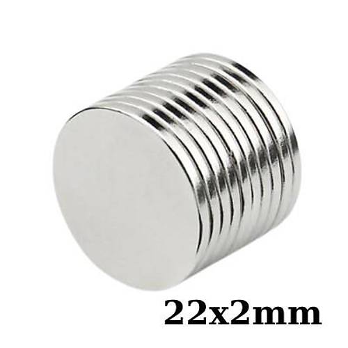 22x2mm Neodyum Gl Mknats - Neodim Magnet