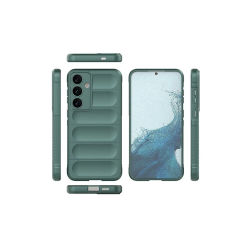 Newface Samsung Galaxy S24 FE Klf Optimum Silikon - Koyu Yeil