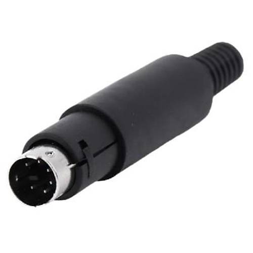 6 Pin Erkek Mini DIN Konnekt�r