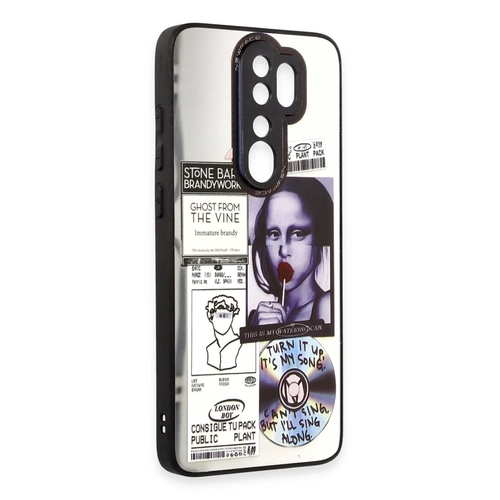 Newface Xiaomi Redmi Note 8 Pro Klf Mirror Desenli Kapak - Mirror - 2