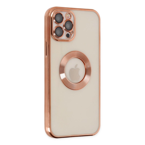 Newface iPhone 12 Pro Max Klf Slot Silikon - Rose Gold