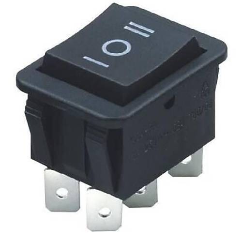 KCD4 ON-OFF-ON Anahtar 6-Pin