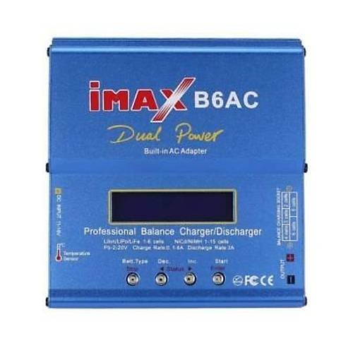 iMAX B6AC Dahili Adaptrl LiXX, NiXX, Pb arj Aleti (80W)