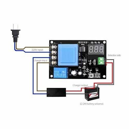 VHM-002 3,7-120V Lityum Pil - Ak arj Kontrol Devresi