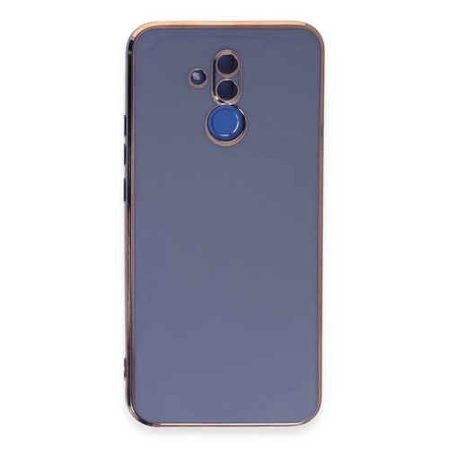 Newface Huawei Mate 20 Lite Klf Volet Silikon - Mavi
