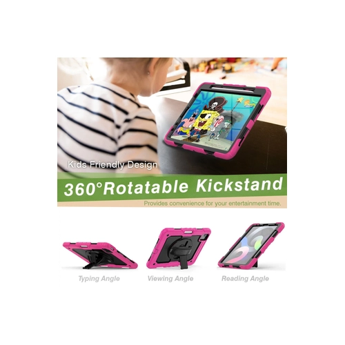 Newface iPad Pro 11 (2020) Klf Pars Tablet Kapak - Pembe