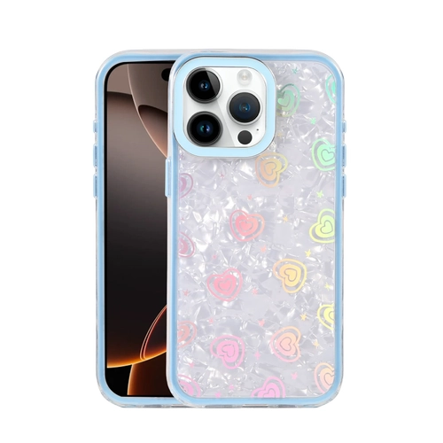Newface Apple iPhone 16 Pro Max Lumi Desenli Kapak - Mavi