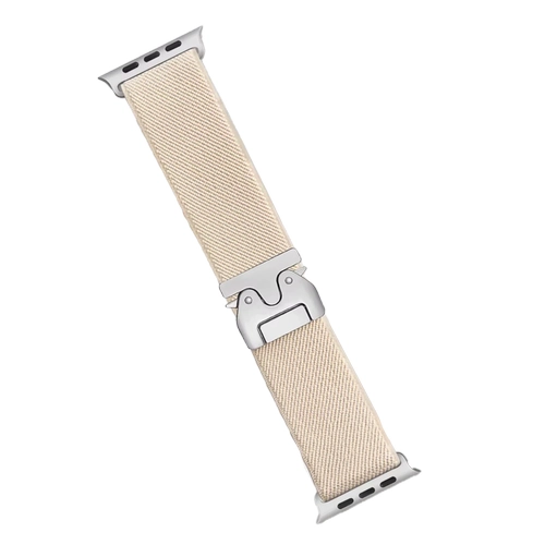 Newface Apple Watch 42mm Forest Kuma Kordon - Krem