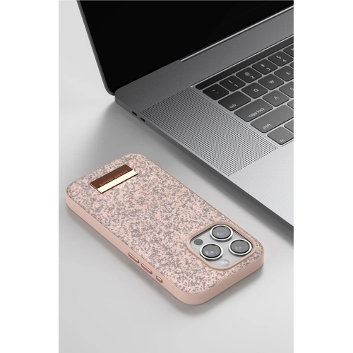 Onegif iPhone 15 Pro Max Bright Simli Kapak - Siyah