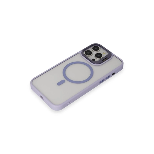 Joko iPhone 15 Pro Klf Roblox Lens Magsafe Standl Kapak - Lila