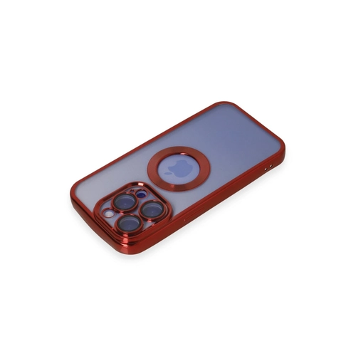 Newface iPhone 15 Pro Klf Slot Silikon - Krmz