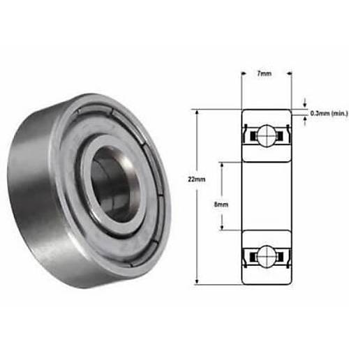 8mm Rulman 608zz