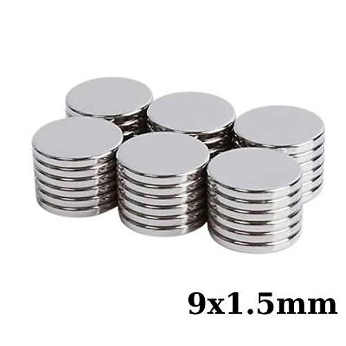 9x1.5mm Neodyum Gl Mknats - Neodim Magnet