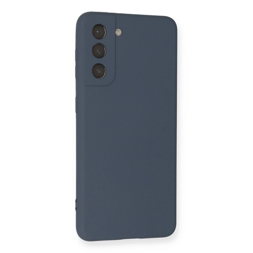 Newface Samsung Galaxy S21 FE Klf Nano ii Kadife Silikon - Gri