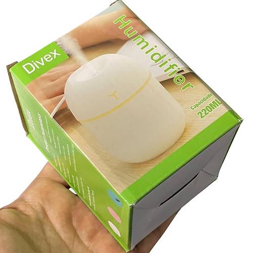 Divex 220ml Ultrasonik Hava Nemlendirici Humidifier Mavi H-57