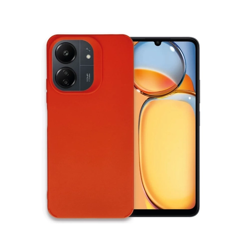 Newface Xiaomi Redmi 13C Klf Petro Silikon - Krmz