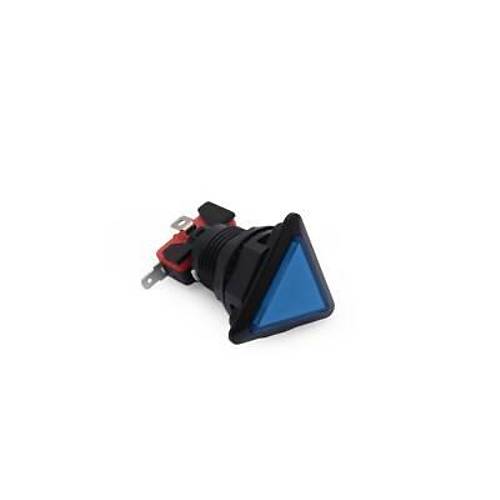40mm 12V gen Ikl Oyun Makinesi Butonu - Mavi