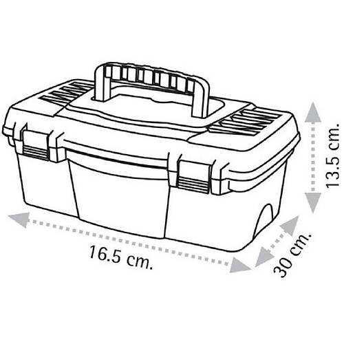 Sper Bag ASR-2069 13'' Power Plastik Kilitli Takm antas