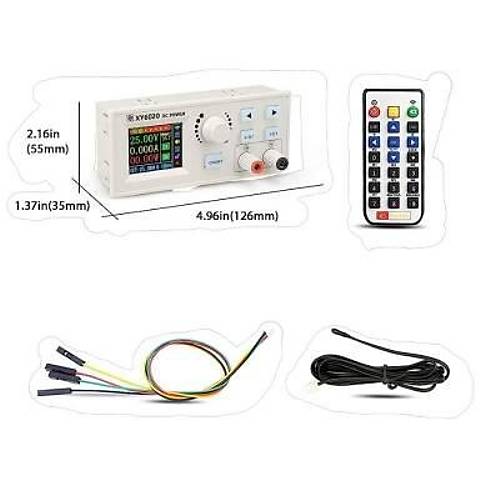 XY6020-W 60V 20A Ayarl G Kayna - Kumanda + Wifi