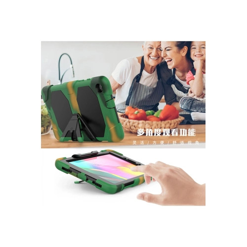 Newface Samsung Galaxy T290 Tab A 8 Klf Griffin Tablet Kapak - Kamuflaj