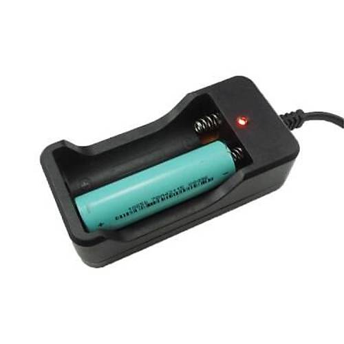 Li-ion 18650 3.7V Pil arj Aleti 2'li Dolum Cihaz