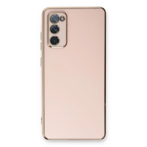 Newface Samsung Galaxy S20 FE Klf Volet Silikon - Pembe