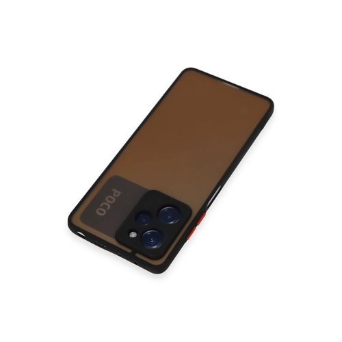 Newface Xiaomi Poco X5 Pro 5G Klf Montreal Silikon Kapak - Siyah