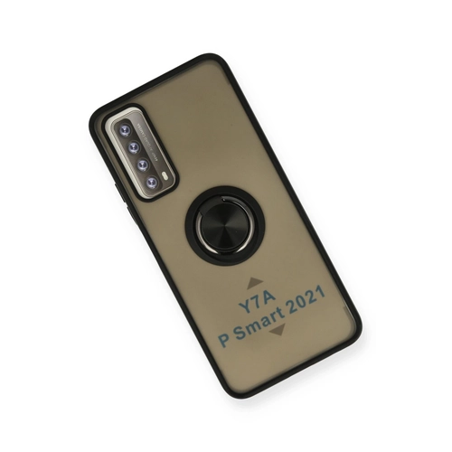 Newface Huawei P Smart 2021 Klf Montreal Yzkl Silikon Kapak - Siyah