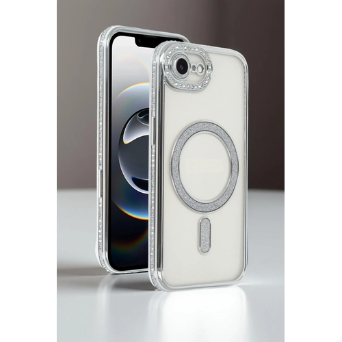 Newface Apple iPhone 16E Joke Simli Magneticsafe Klf - Mavi