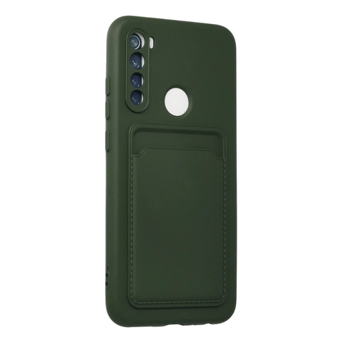 Newface Xiaomi Redmi Note 8 Klf Kelvin Kartvizitli Silikon - Koyu Yeil