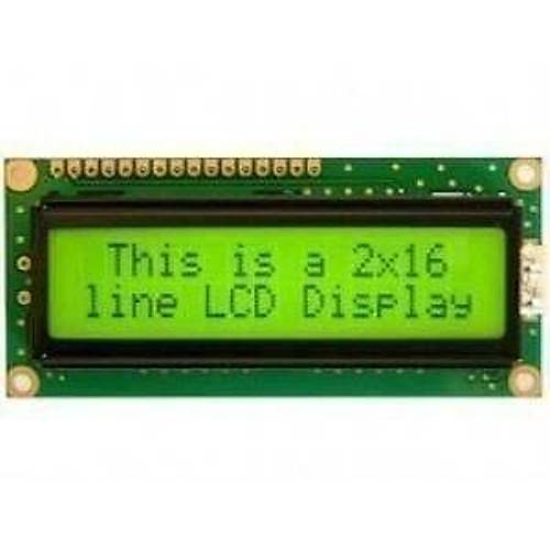 2x16 LCD EKRAN - Yeil