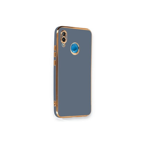 Newface Huawei P20 Lite Klf Volet Silikon - Mavi