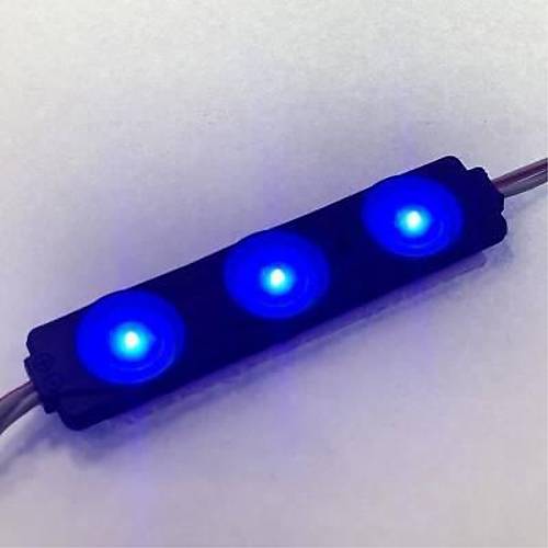3'l Mercekli Modl Led - Mavi 12V 1.2W