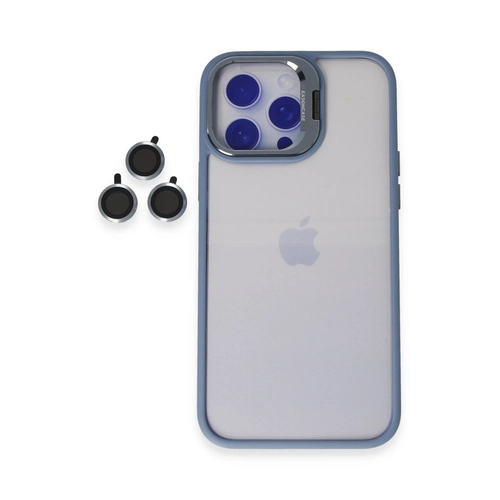 Joko iPhone 14 Pro Max Klf Roblox Lens Standl Kapak - Sierra Blue