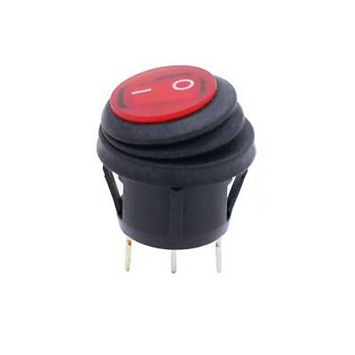KCD1-2 Su Geirmez Ikl ON-OFF Anahtar 3 Pin