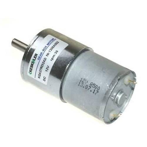 KGA37 12V 30Rpm 37mm Redktrl Dc Motor