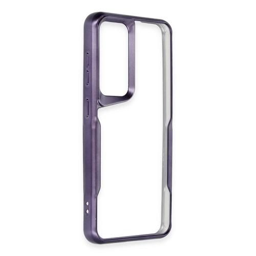 Newface Samsung Galaxy S23 Klf Boyi Silikon Kapak - Derin Mor