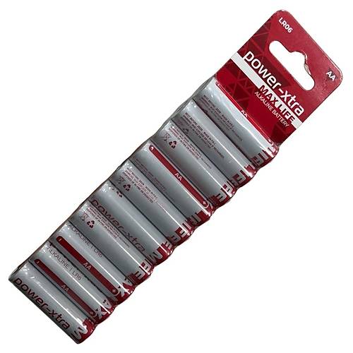 Power-Xtra MaxLife AA LR06 Alkalin Pil - 10'lu Blister